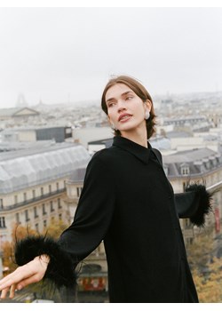 Reserved - Koszula z metalizowaną nitką - czarny ze sklepu Reserved w kategorii Bluzki damskie - zdjęcie 187640903