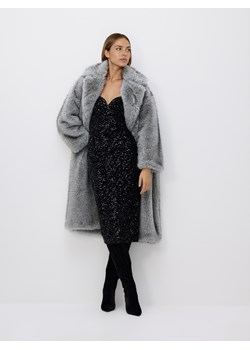 Reserved - Cekinowa sukienka midi - czarny ze sklepu Reserved w kategorii Sukienki - zdjęcie 187640910