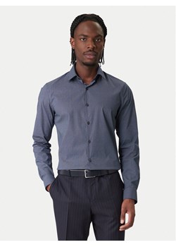 Calvin Klein Koszula LV019EU083 Granatowy Slim Fit ze sklepu MODIVO w kategorii Koszule męskie - zdjęcie 187641733