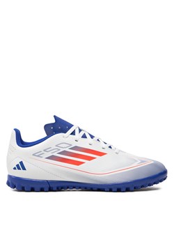 adidas Buty do piłki nożnej F50 Club TF IF1391 Biały ze sklepu MODIVO w kategorii Buty sportowe dziecięce - zdjęcie 187641750