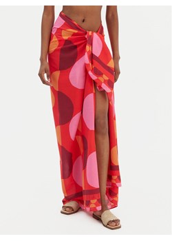 Seafolly Pareo Sorrento 55572-SG Pomarańczowy ze sklepu MODIVO w kategorii Odzież plażowa - zdjęcie 187641761