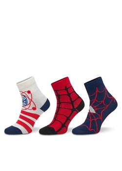adidas Skarpety długie Spider-man KA9880 Kolorowy ze sklepu MODIVO w kategorii Skarpetki dziecięce - zdjęcie 187641770