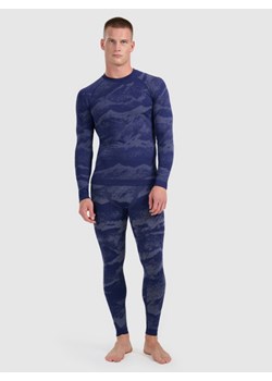 Męska bielizna termoaktywna (dół) 4F 4FWAW25USEAM228 - granatowa ze sklepu Sportstylestory.com w kategorii Bielizna termoaktywna męska - zdjęcie 187642161