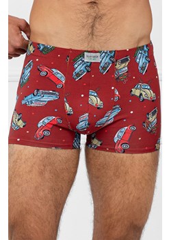 Świąteczne bokserki męskie Retro, Kolor czerwony-wzór, Rozmiar S, Italian Fashion ze sklepu Primodo w kategorii Majtki męskie - zdjęcie 187642460