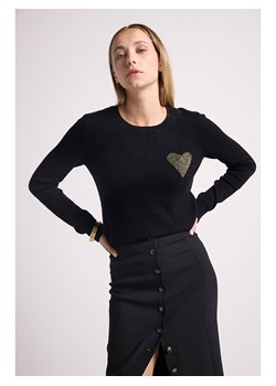 Maison Héritage Cashmere Kaszmirowy sweter w kolorze czarnym ze sklepu Limango Polska w kategorii Swetry damskie - zdjęcie 187642622