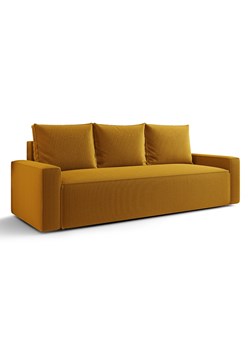 Żółta sofa rozkładana z pojemnikiem B9-W06 ze sklepu Edinos.pl w kategorii Sofy i kanapy - zdjęcie 187643044