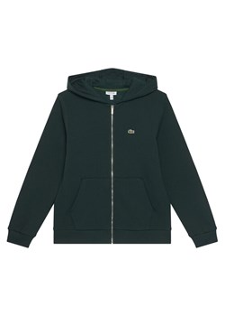 Lacoste Bluza SJ9723 Zielony Regular Fit ze sklepu MODIVO w kategorii Bluzy chłopięce - zdjęcie 187643271