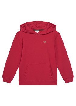 Lacoste Bluza SJ5292 Czerwony Regular Fit ze sklepu MODIVO w kategorii Bluzy chłopięce - zdjęcie 187643274