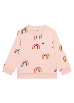 Lacoste Bluza SJ8433 Różowy Regular Fit ze sklepu MODIVO w kategorii Bluzy dziewczęce - zdjęcie 187643281