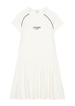 Guess Sukienka codzienna J6RK02 KCY62 Biały Regular Fit ze sklepu MODIVO w kategorii Sukienki dziewczęce - zdjęcie 187643292