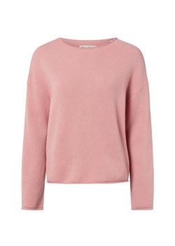Marc O'Polo Sweter damski z dzianiny wykonany z wełny dziewiczej Kobiety wełna ze strzyży brudny róż jednolity ze sklepu vangraaf w kategorii Swetry damskie - zdjęcie 187643621