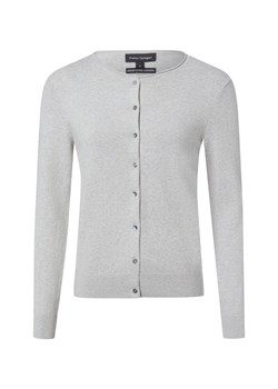 Franco Callegari Kardigan damski z zawartością kaszmiru Kobiety jasny szary marmurkowy ze sklepu vangraaf w kategorii Swetry damskie - zdjęcie 187643652