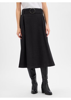 More & More Dżinsowa spódnica damska Kobiety Jeansy antracytowy jednolity ze sklepu vangraaf w kategorii Spódnice - zdjęcie 187643693