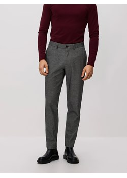 Reserved - Spodnie chino slim fit - ciemnoszary ze sklepu Reserved w kategorii Spodnie męskie - zdjęcie 187644860
