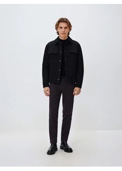 Reserved - Bawełniane spodnie slim fit - mahoniowy ze sklepu Reserved w kategorii Spodnie męskie - zdjęcie 187644990