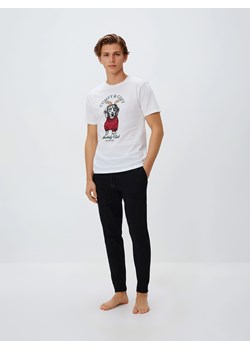 Reserved - Dwuczęściowa piżama ze świątecznym motywem - biały ze sklepu Reserved w kategorii Piżamy męskie - zdjęcie 187645151