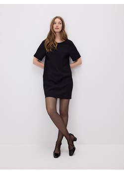 Reserved - Sukienka z ozdobnym dekoltem - czarny ze sklepu Reserved w kategorii Sukienki - zdjęcie 187645214