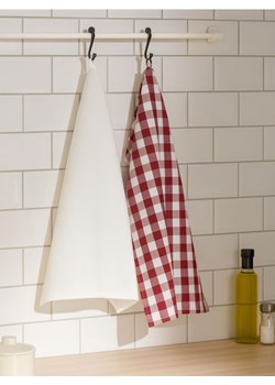 Sinsay - Ścierki kuchenne 2 pack - czerwony ze sklepu Sinsay w kategorii Fartuchy kuchenne - zdjęcie 187646021