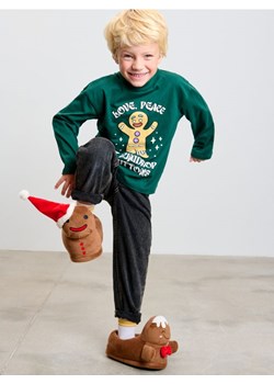 Sinsay - Pluszowe kapcie z elementami 3D - wielobarwny ze sklepu Sinsay w kategorii Kapcie dziecięce - zdjęcie 187646041