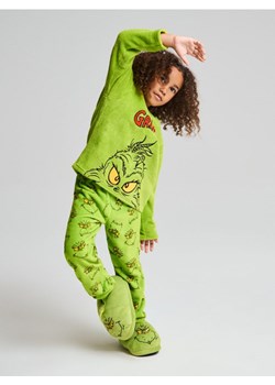 Sinsay - Polarowa piżama dwuczęściowa Grinch - zielony ze sklepu Sinsay w kategorii Piżamy dziecięce - zdjęcie 187646083