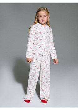 Sinsay - Piżama dwuczęściowa zapinana na guziczki - kremowy ze sklepu Sinsay w kategorii Piżamy dziecięce - zdjęcie 187646093