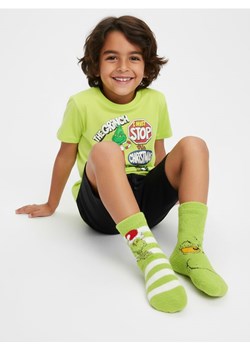 Sinsay - Skarpetki 2 pack Grinch - wielobarwny ze sklepu Sinsay w kategorii Skarpetki dziecięce - zdjęcie 187646143