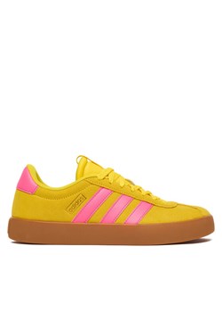 Sneakersy adidas Vl Court 3.0 IH6517 Żółty ze sklepu eobuwie.pl w kategorii Buty sportowe damskie - zdjęcie 187646173