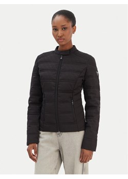 Guess Kurtka przejściowa W6RL02 WJ492 Czarny Regular Fit ze sklepu MODIVO w kategorii Kurtki damskie - zdjęcie 187646452