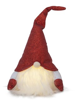 STAR Trading Dekoracyjna figurka LED &quot;Joylight&quot; w kolorze czerwonym - 12 x 28 cm ze sklepu Limango Polska w kategorii Oświetlenie - zdjęcie 187647503