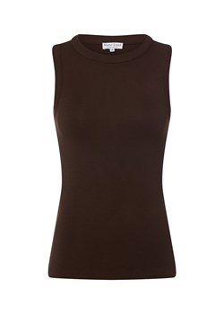 Marie Lund Damski podkoszulek Kobiety wiskoza czekoladowy jednolity ze sklepu vangraaf w kategorii Bluzki damskie - zdjęcie 187647951