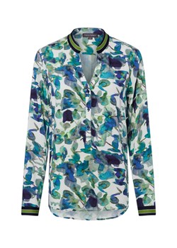 Franco Callegari Bluzka damska tunika Kobiety wiskoza turkusowy wzorzysty ze sklepu vangraaf w kategorii Bluzki damskie - zdjęcie 187647972