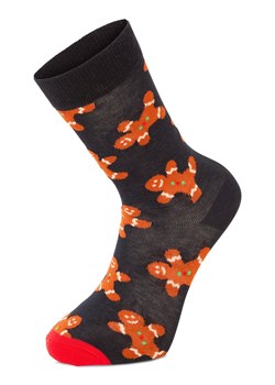 Happy Socks Skarpety Mężczyźni czarny wzorzysty ze sklepu vangraaf w kategorii Skarpetki damskie - zdjęcie 187647980