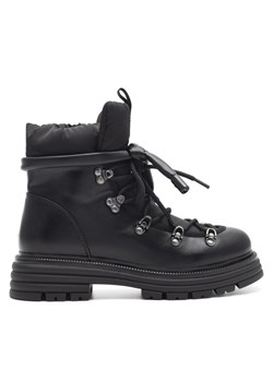 Trzewiki DeeZee LEDA WS6126-09 Czarny ze sklepu eobuwie.pl w kategorii Kozaki damskie - zdjęcie 187648271