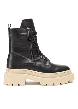 Botki Gino Rossi 222FW101V Czarny ze sklepu eobuwie.pl w kategorii Workery damskie - zdjęcie 187648321