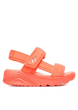 Sandały Skechers Uno Lite Sandal-Sunny Stand 310372L/CRL Koralowy ze sklepu eobuwie.pl w kategorii Sandały dziecięce - zdjęcie 187648363