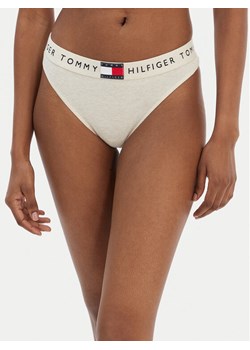 Tommy Hilfiger Stringi UW0UW06227 Écru ze sklepu MODIVO w kategorii Majtki damskie - zdjęcie 187648863