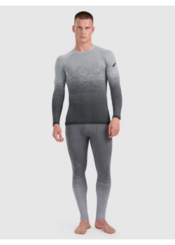 Męska bielizna termoaktywna (dół) 4F 4FWAW25USEAM232 - szara ze sklepu Sportstylestory.com w kategorii Bielizna termoaktywna męska - zdjęcie 187649802