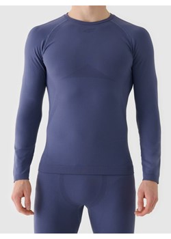 Męska bielizna termoaktywna (góra) 4F4FWAW25USEAM240 - granatowa ze sklepu Sportstylestory.com w kategorii Bielizna termoaktywna męska - zdjęcie 187649833