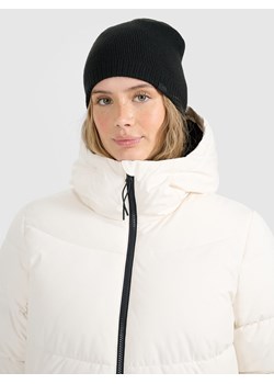 Czapka zimowa uniseks 4F 4FWMM00ACAPU633 - czarna ze sklepu Sportstylestory.com w kategorii Czapki zimowe damskie - zdjęcie 187649910