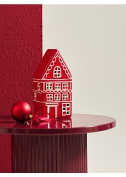 Sinsay - Dekoracja świąteczna w kształcie domku - czerwony ze sklepu Sinsay w kategorii Dekoracje bożonarodzeniowe - zdjęcie 187650493