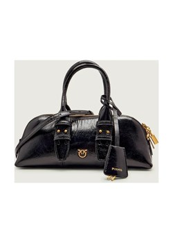 Pinko Skórzany kuferek BOWLING ze sklepu Gomez Fashion Store w kategorii Kuferki - zdjęcie 187650613