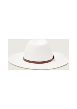 Marc Cain Wełniany kapelusz | z dodatkiem skóry ze sklepu Gomez Fashion Store w kategorii Kapelusze damskie - zdjęcie 187650622