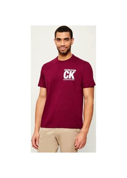 Calvin Klein T-shirt CORNER GRAPHIC | Regular Fit ze sklepu Gomez Fashion Store w kategorii T-shirty męskie - zdjęcie 187650692