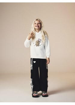 Reserved - Spodnie dresowe z kokardkami - czarny ze sklepu Reserved w kategorii Spodnie dziewczęce - zdjęcie 187652153