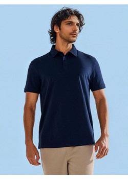 Sinsay - Koszulka polo - granatowy ze sklepu Sinsay w kategorii T-shirty męskie - zdjęcie 187652294