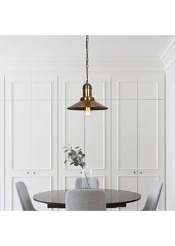 Opviq Lampa wisząca &quot;Sivani&quot; w kolorze złotym - wys. 111 x Ø 30 cm ze sklepu Limango Polska w kategorii Oświetlenie - zdjęcie 187652410