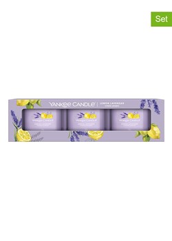 Yankee Candle Świece zapachowe (3 szt.) &quot;Lemon Lavender&quot; - 3 x 37 g ze sklepu Limango Polska w kategorii Świece i dyfuzory - zdjęcie 187652420