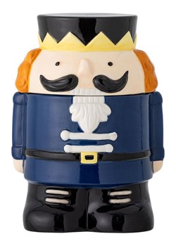 Bloomingville Pojemnik &quot;Feas&quot; w kolorze niebieskim - wys. 19,5 x Ø 14 cm ze sklepu Limango Polska w kategorii Pojemniki kuchenne - zdjęcie 187652654