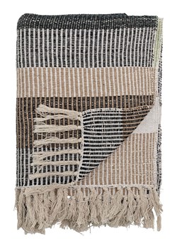 Bloomingville Koc &quot;Isnel&quot; w kolorze beżowo-brązowym - 160 x 130 cm ze sklepu Limango Polska w kategorii Tekstylia - zdjęcie 187652810