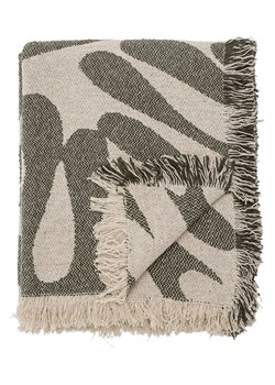 Bloomingville Koc &quot;Alk&quot; w kolorze beżowo-zielonym - 160 x 130 cm ze sklepu Limango Polska w kategorii Tekstylia - zdjęcie 187652814